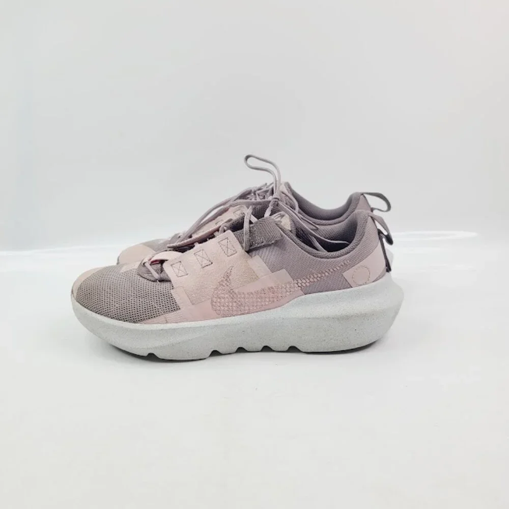Nike Girl's Pink Crater Impact DB3551-200 Mesh Low Top Athletic Sneaker‎ Size 7Y
